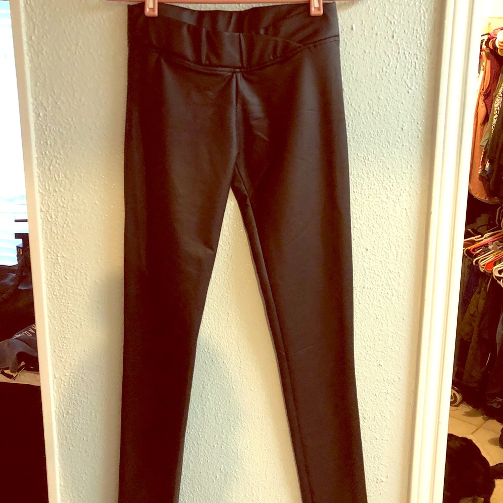Faux Leather Leggings
